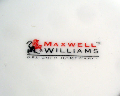 Weißporzellan Tasse und Tellerchen Maxwell Williams